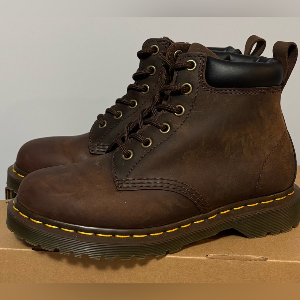 Dr. Martens Chocolate Lace Up Boots